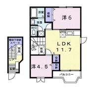 TEA STALK Aの間取り画像