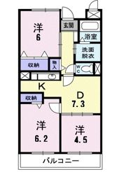 グラディオ・AKAYAMAの間取り画像