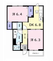 フォレスト Ⅰの間取り画像