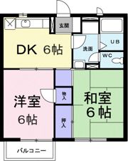 Cherry StreetⅤの間取り画像