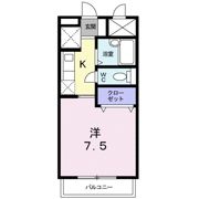 BLUE SKY 鴻川の間取り画像