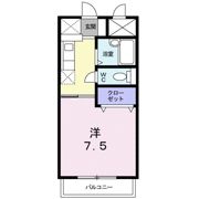 BLUE SKY 鴻川の間取り画像