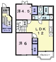 RIVABIG－Aの間取り画像