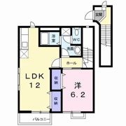 オーブリー鳴門 Aの間取り画像
