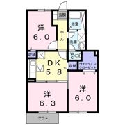 コータ・コート Aの間取り画像