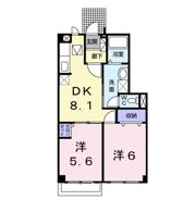 ア・ラ・モード Bの間取り画像