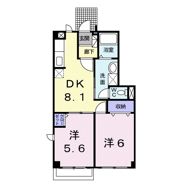 ア・ラ・モード Bの間取り画像