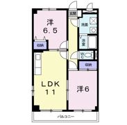 アンソレイエの間取り画像
