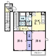クレールの間取り画像