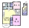 サンライズ別府の間取り画像