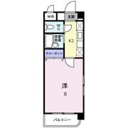 リーブラ都府楼弐番館の間取り画像