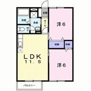 ファミール ドミールの間取り画像
