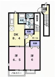 シルキーハイツの間取り画像