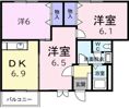 ツインマークヒルズBの間取り画像