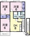 アネックス斉院Aの間取り画像