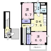 プラーサソレアードの間取り画像