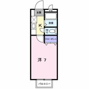 フレッシュさんわいの間取り画像