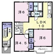 パークハイグランドⅡの間取り画像