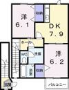 エスニックハウスA棟の間取り画像
