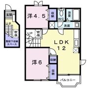 ドミールオカマエCの間取り画像