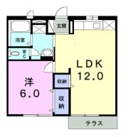 エルディム小栗の間取り画像