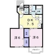シャトー・ノ－ルⅠの間取り画像
