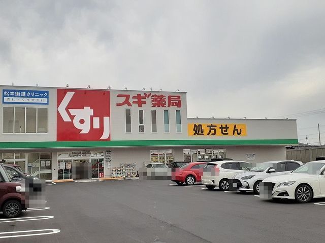 近くのスギドラッグ　四日市中央支店まで550m（徒歩7分）