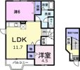ハイツミチの間取り画像