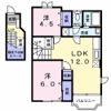 ルミエールBの間取り画像