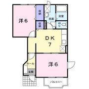 パルク城南の間取り画像