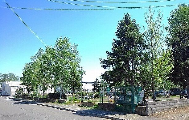 近くの屯田開拓公園まで350m（徒歩5分）