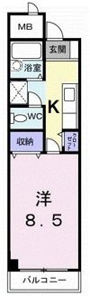 レジダンス・ヴァン・ヴェールの間取り画像