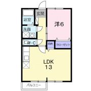 レジデンス桑原の間取り画像