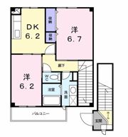 エスポワールの間取り画像