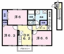 サンクレストの間取り画像