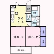 メゾン横山の間取り画像