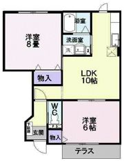 アスペンベールAの間取り画像