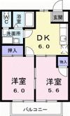 メゾンドストリームの間取り画像