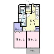 モンターニュⅡの間取り画像