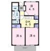 ウエスト・ビレッジⅡ番館の間取り画像