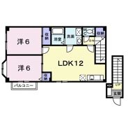 ヴィラアベニュー 2の間取り画像