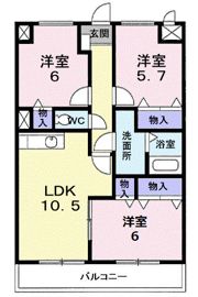 カーサ・メトロポリの間取り画像