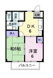 スカイハイツの間取り画像