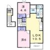 クレストール貴船5の間取り画像