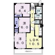 メルヴェイユの間取り画像