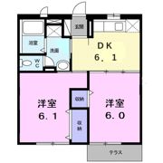 ファミール大門Aの間取り画像
