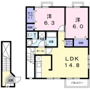 レジデンスミーテの間取り画像