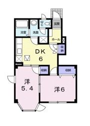 サンライト三屋 A棟の間取り画像