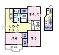 ヴィラ・クレストの間取り画像