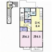 ヴィラ・アルトピアーノAの間取り画像